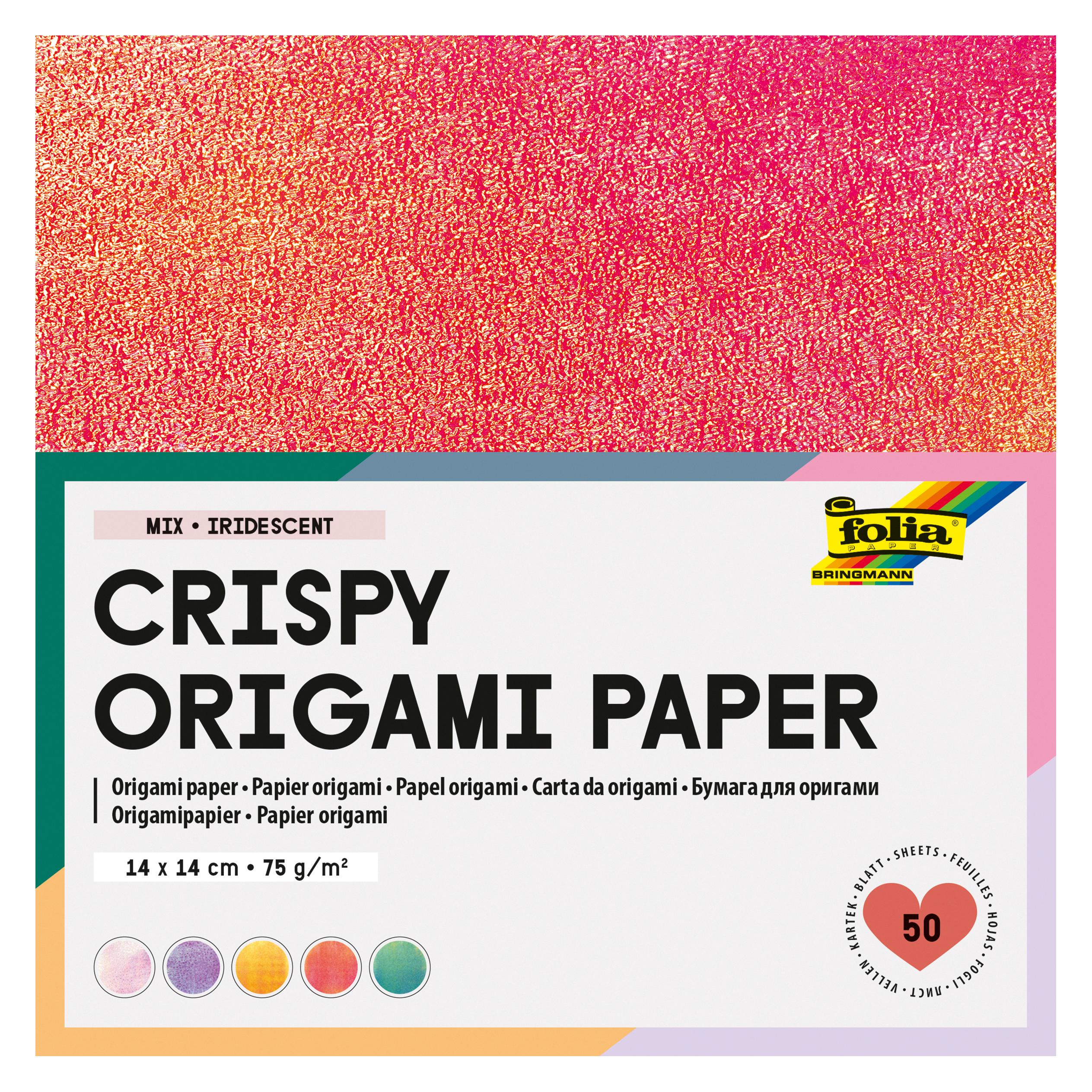 Folia Irisierendes Papier 75g/m², 14x14cm (75 g/m², 1x) (3114)