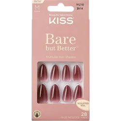 KISS Bare-But-Better Nails - rot