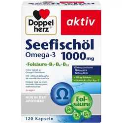 Doppelherz aktiv Seefischöl Omega-3 1000mg 120 St Kapseln