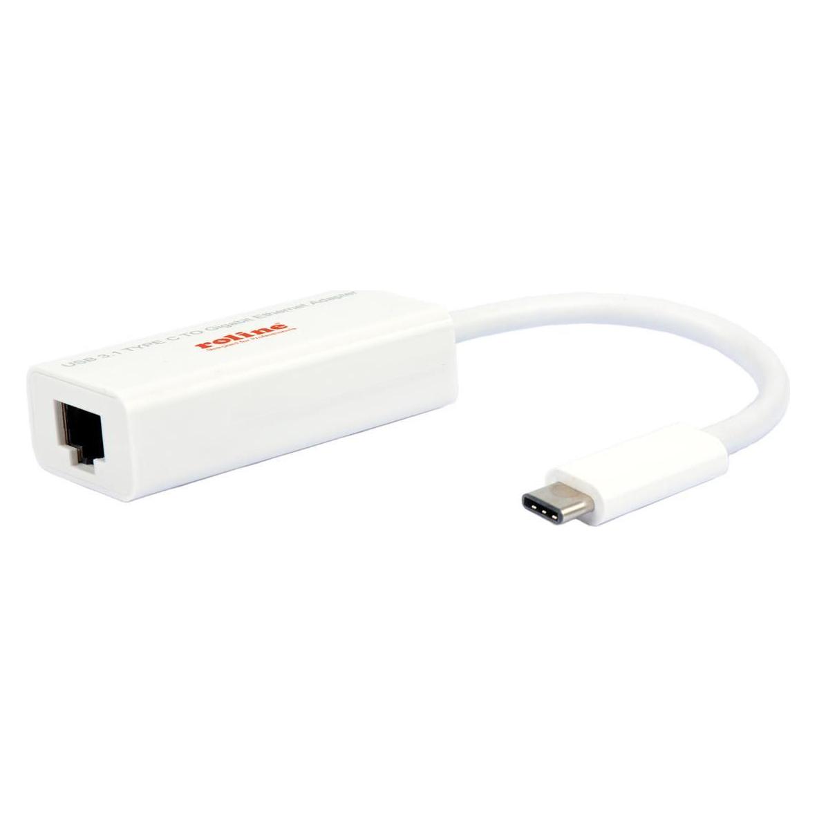 Roline Ethernet Konverter (USB-C 3.1 Gen 1, RJ45 (1x)) (12.02.1109)
