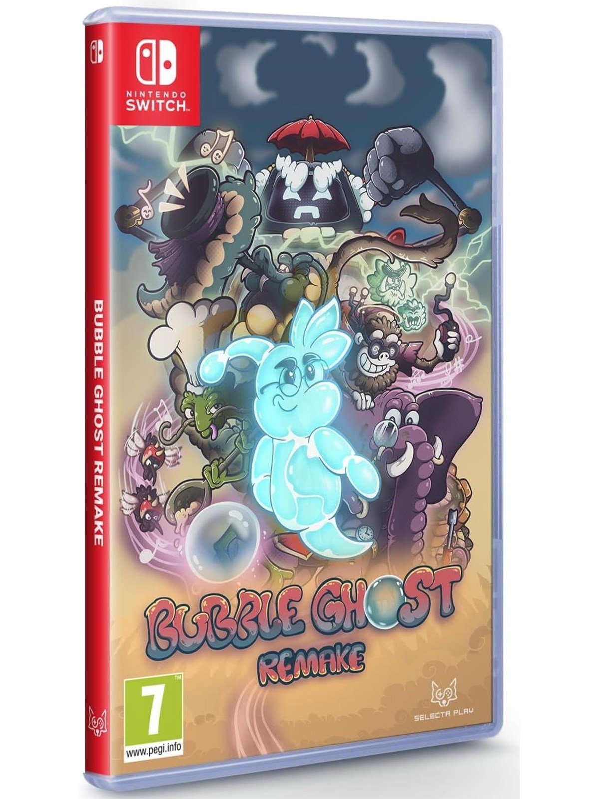 Bubble Ghost - Nintendo Switch - Platformer - PEGI 7