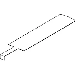 BOSCH Ersatzteil TTNR: 87185763130 Heizgaslenkplatte Zug 2 404mm