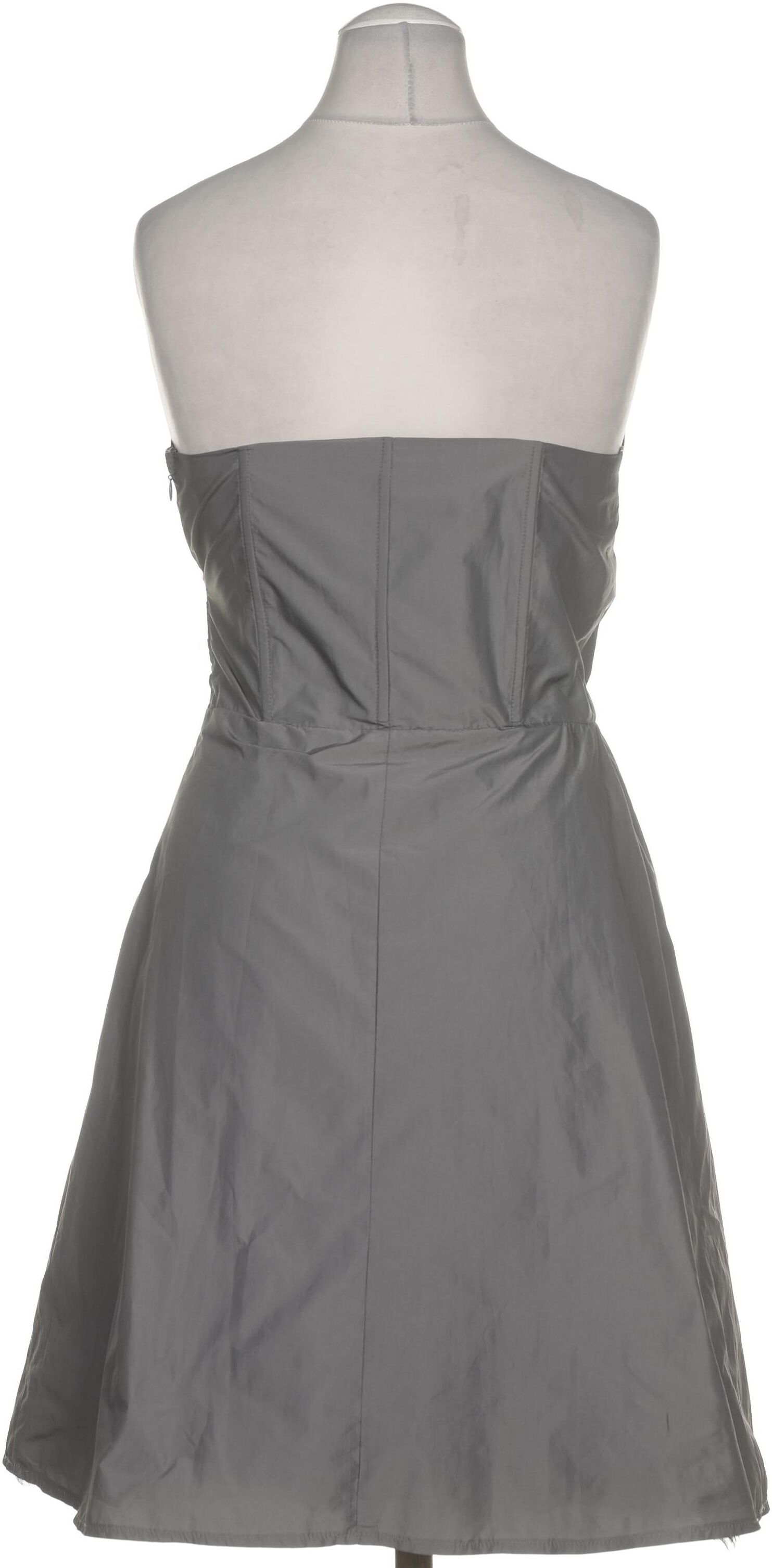 NAF NAF Damen Kleid, Grau, Gr. EU 40, Synthetik - Second Hand