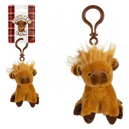 TopSpirit Highland Cow Plsch Clip-On, 11cm (10 cm) (440127)