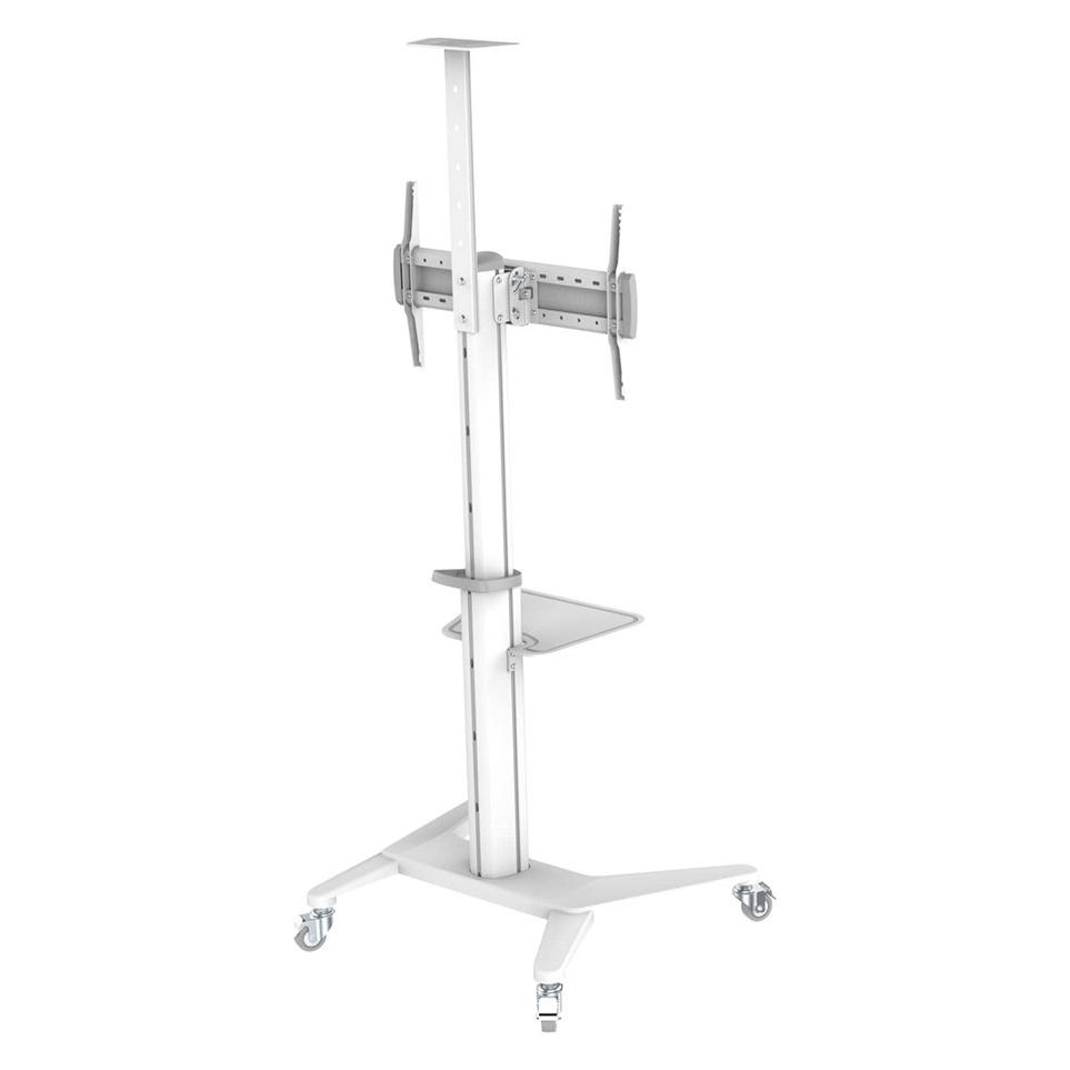 PureMounts TV-Trolley PDS-0003C DS, Weiss (70 kg, 37" - 70") (PDS-0003C)
