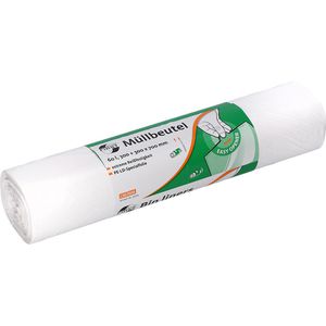 Deiss Müllbeutel First Plus, 36519, 60 Liter, weiß, 50 Stück