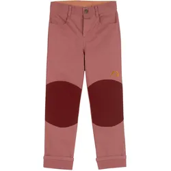 finkid, Unisex, Outdoorhose, Outdoor-Hose KUULU CANVAS cedar/rust (134, 140), Rot, Pink