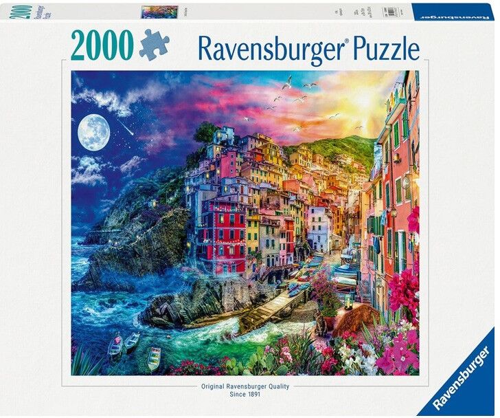 Ravensburger Puzzle 2000 pièces - Cinque Terre colorées