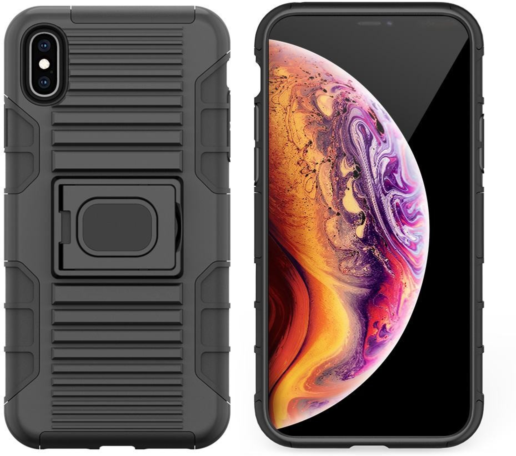iS Capa Anti-Choque iPhone X - Preto