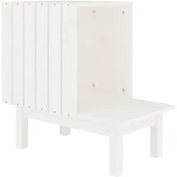 vidaXL Damelina (60 cm, Weiss), Katzenbaum