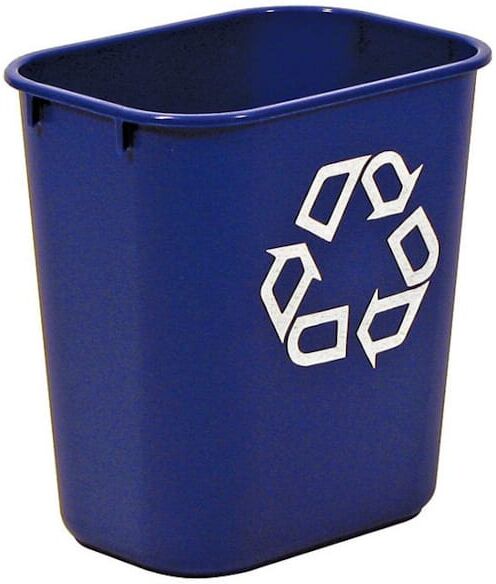 Papperskorg RUBBERMAID blÃ¥ 13L