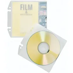Durable CD Hülle CD COVER EASY 10St transparent für 1 CD