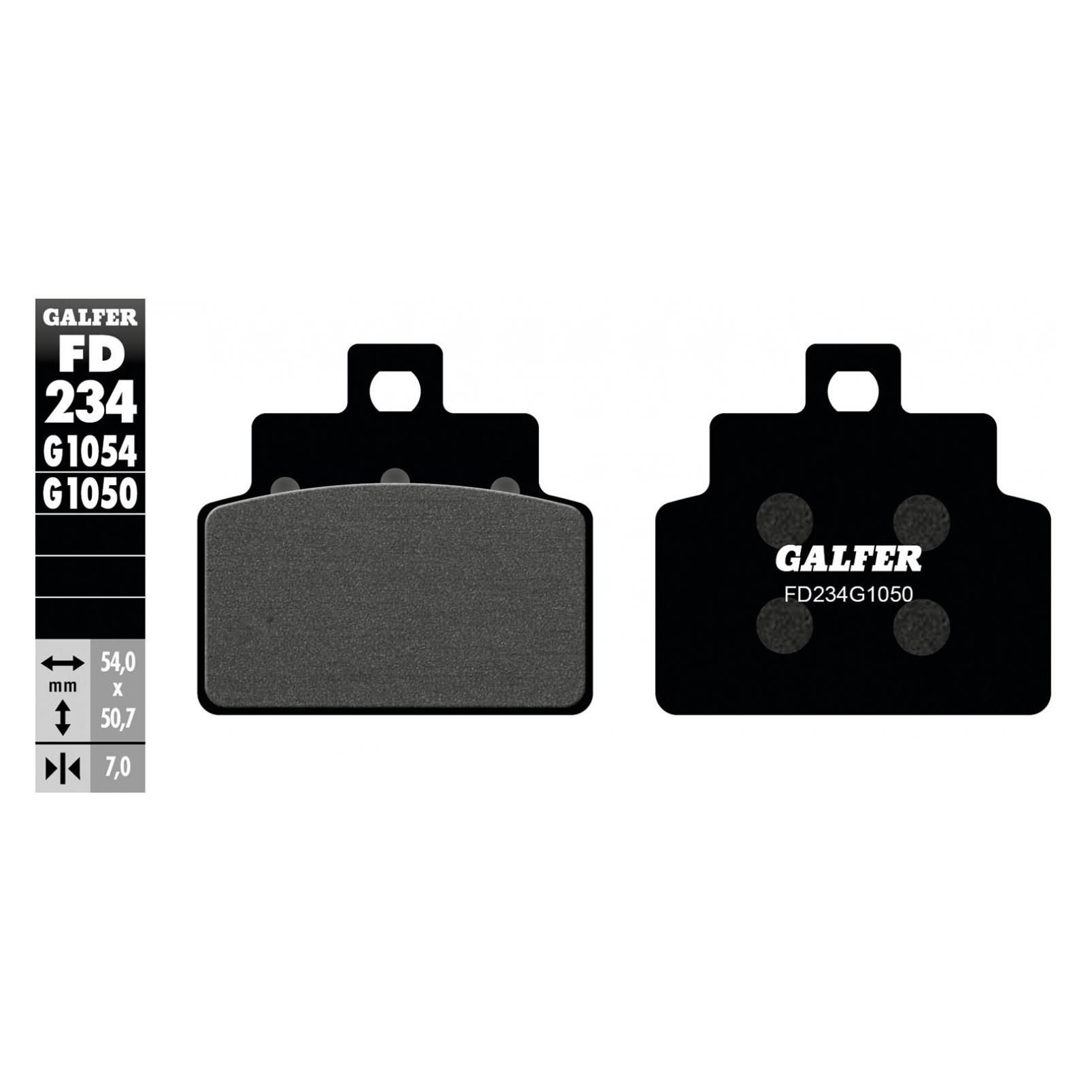 Galfer Bike G1054 FD234 (Organisch (Resin)) (FD234G1050)