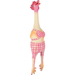 Trixie Henne Latex mit Tierstimme 48cm, Hundespielzeug