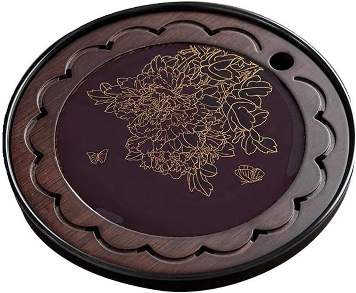 Decoratief Dienblad Thee Moment Rond - A