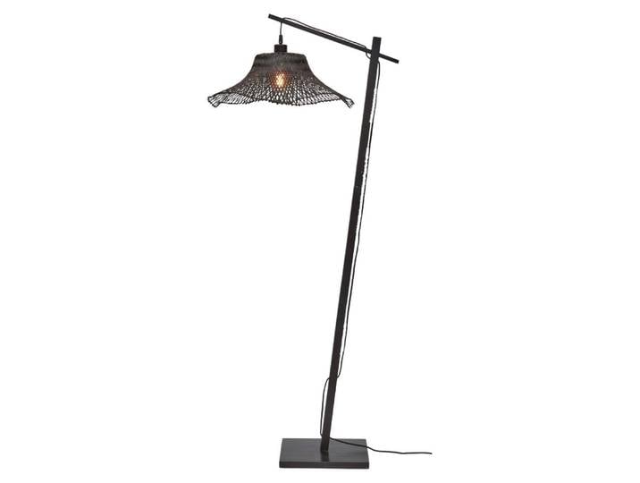 GOOD&MOJO Stehlampe Ibiza S Natur Schwarz
