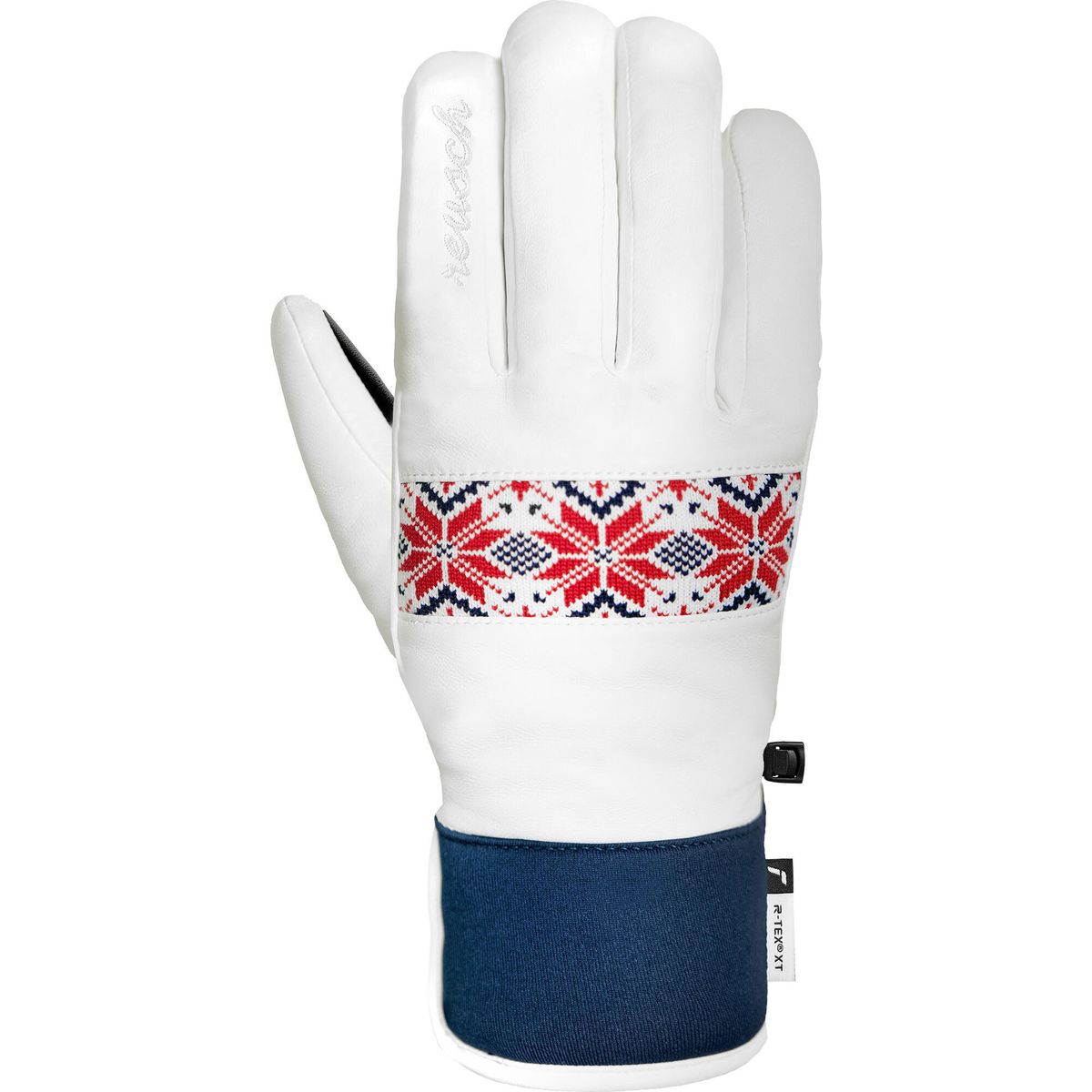 Reusch Charlize R-tex XT white / dress blue / fire red (1035) 7 6531205-1035-7
