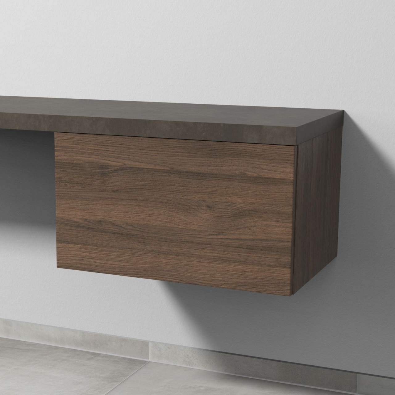 Sanipa 2morrow Anbau-/Solitärschrank mit 1 Auszug, Breite 60 cm, P133180 P133180