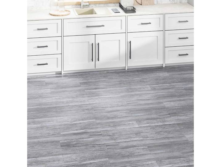 vidaXL Bodenplanken Mattes Holzgrau 5,02 m² 36 Stk. PVC