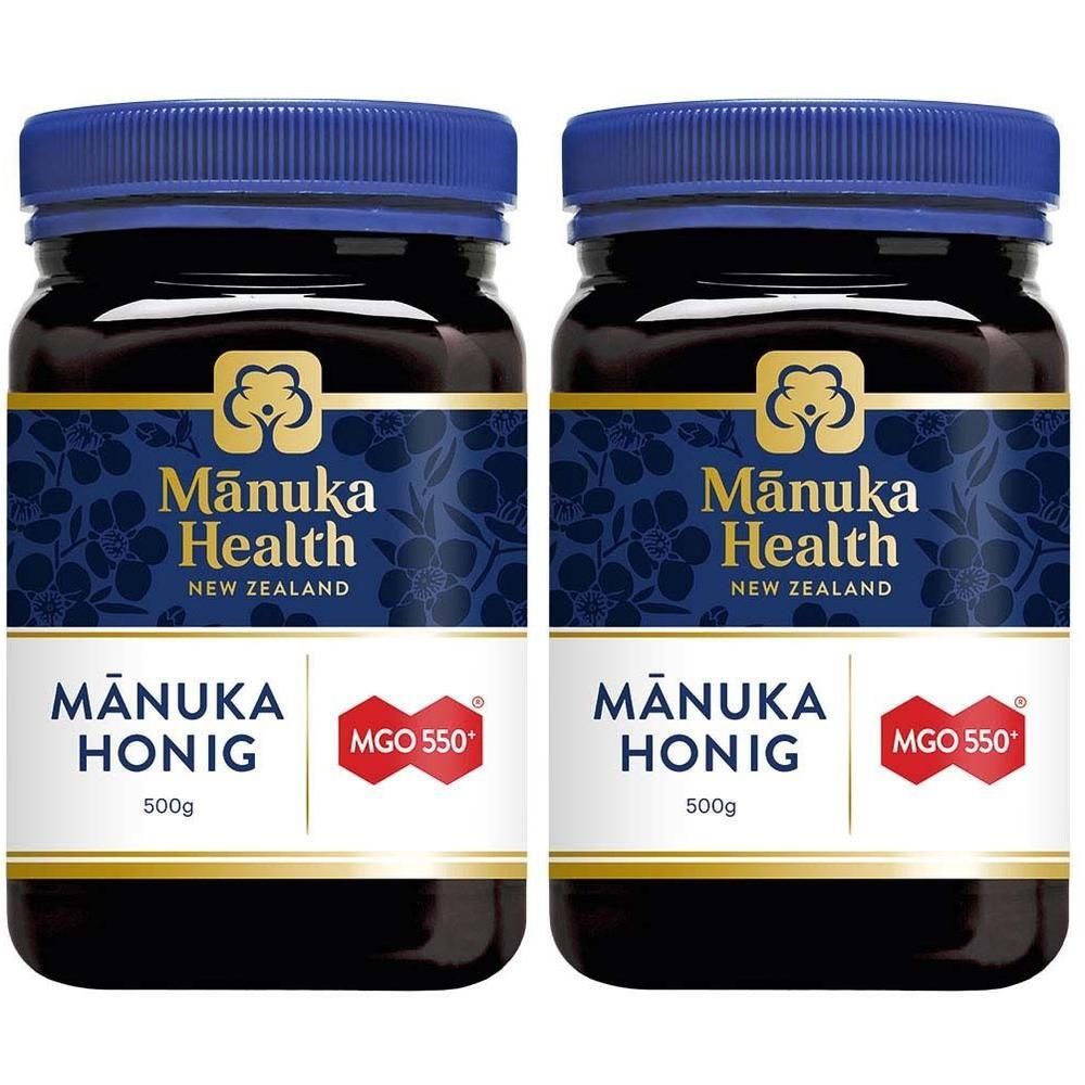 Manuka Health MGO 550+ Honig x2 2x500 g Creme