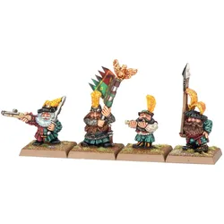 Games Workshop Warhammer ToW - Dwarfen Mountain Holds Etat Major de Nains Imperiaux (Metall)
