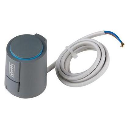 Roth Softline Thermomotor 230V NC, 1W, verwendet mit 466397 028 + 466397 038 (17466275433)