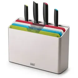 JOSEPH JOSEPH Folio™ 9tlg. Set: 4 Schneidebretter und 4 Messer inkl. Aufbewahrungsständer