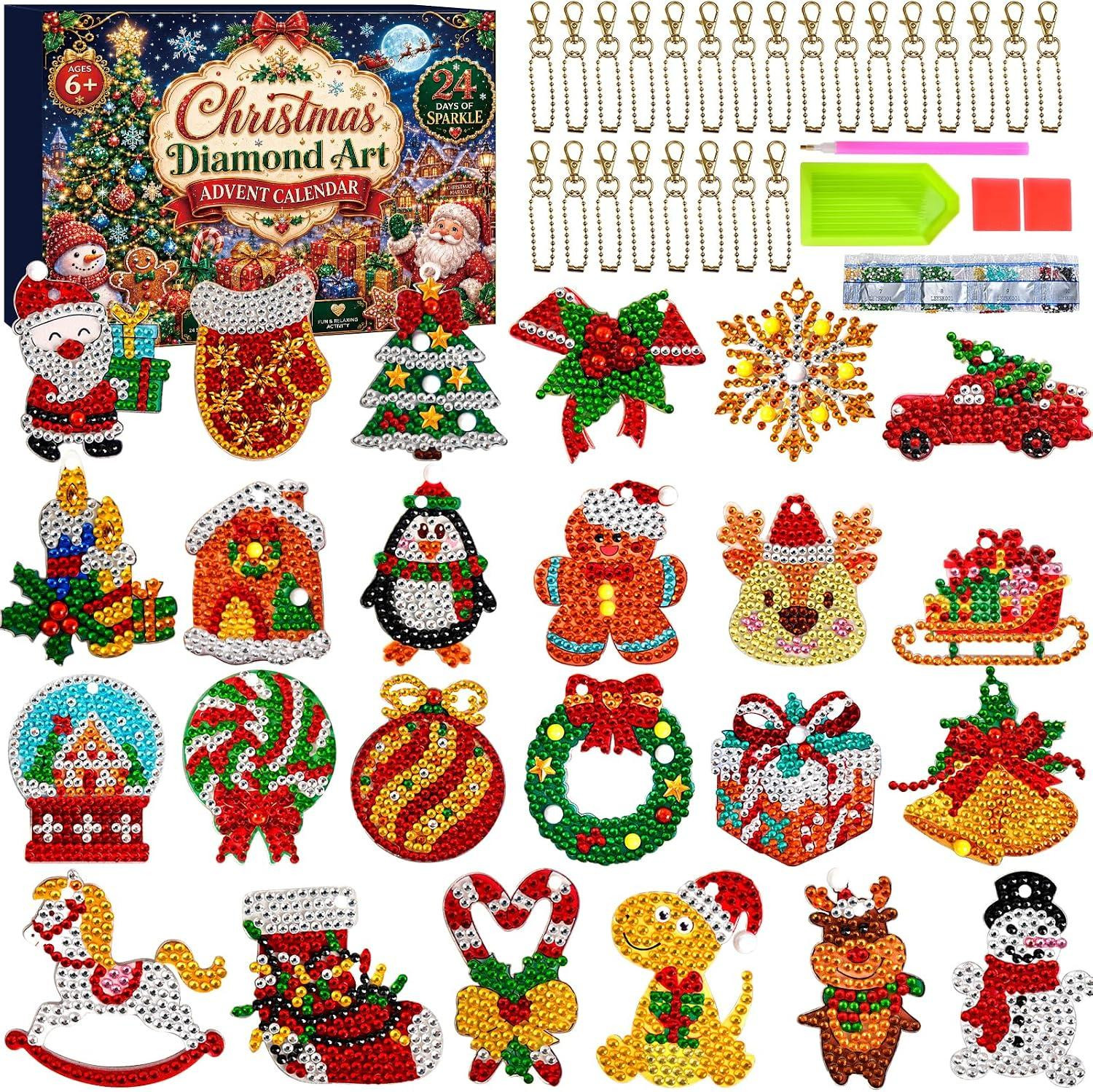 oCreon Diamond painting adventskalender