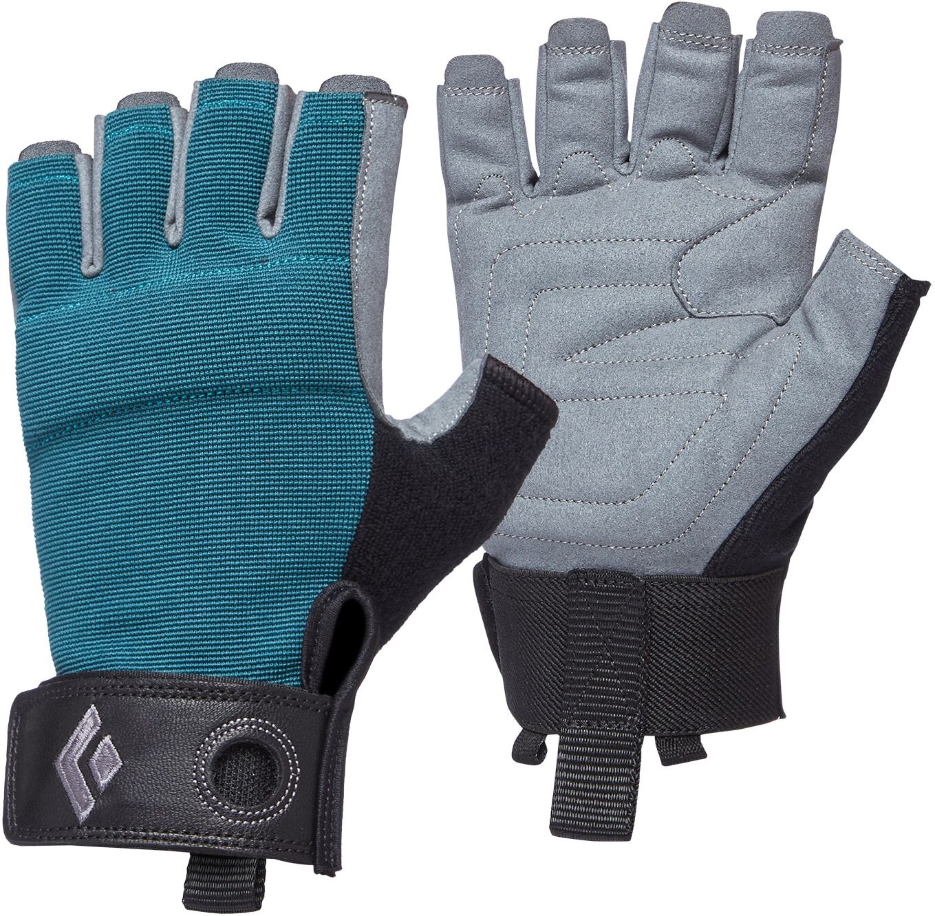 Black Diamond Women's Crag Half-Finger Gloves Raging Sea XS