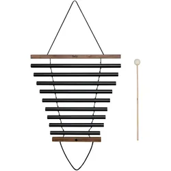 Sela Harmony Chimes 9 Dark in C, inkl. Tasche und Schlegel (Chimes), Perkussion, Schwarz