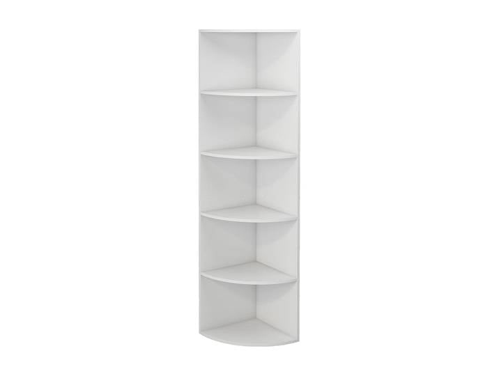 Étagère dangle avec 5 compartiments blanche 40x180 cm