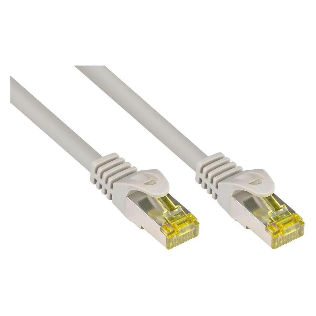 Varia SO-34564 - Patchkabel Cat.7, S/FTP, 1m, grau (S/FTP, CAT7, 1 m) (SO-34564)