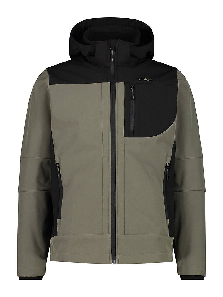cmp Softshelljacke in Beige/ Schwarz - 50