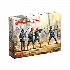 ICM - WWI German Infantry in Armor - 1:35 - 4 Figuren 307156
