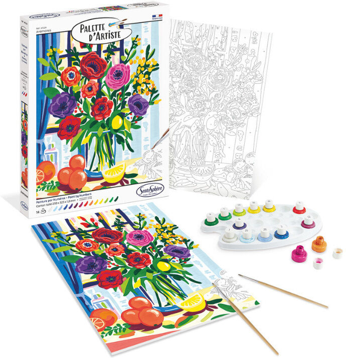SentoSphère Palette d'artiste - Anémones