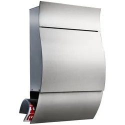 Burg Wächter Briefkasten Opera Edelstahl 3755 Ni