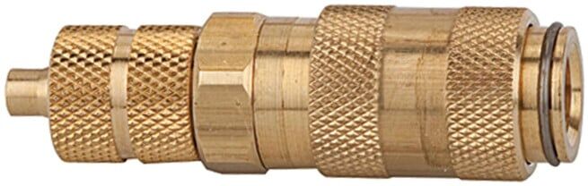 Riegler Raccord rapide NW 2,7, MS poli, raccord tuyau 4x3 (243.08/7)