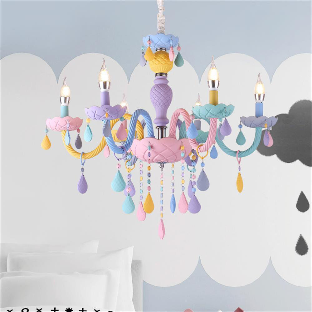 Mercer41 Annapolis 6 - Light Crystal Chandelier Chrome 60cm H X 60cm W X 60cm D