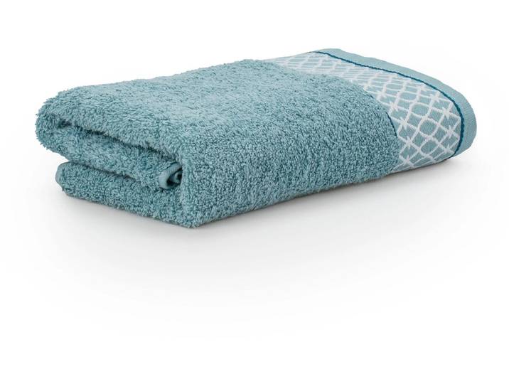 Handtuch FROTTANA Oriental Ornaments 50 x 100 cm, Arctica , blau (arctica), B:50cm L:100cm, Frottee, Obermaterial: 100% Baumwolle, Handtücher, Handtuch