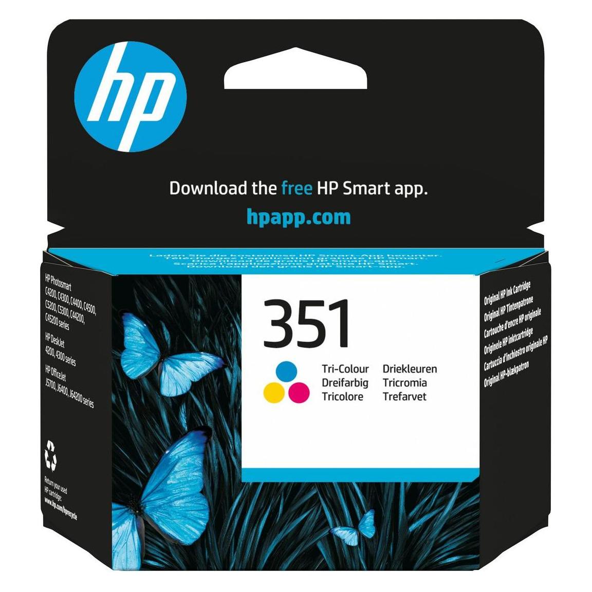HP Ink Cartridge Tri-Color 3,5ml (Color) (CB337EE)