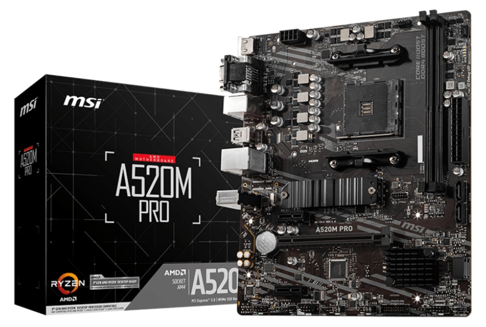 MSI A520M PRO Motherboard