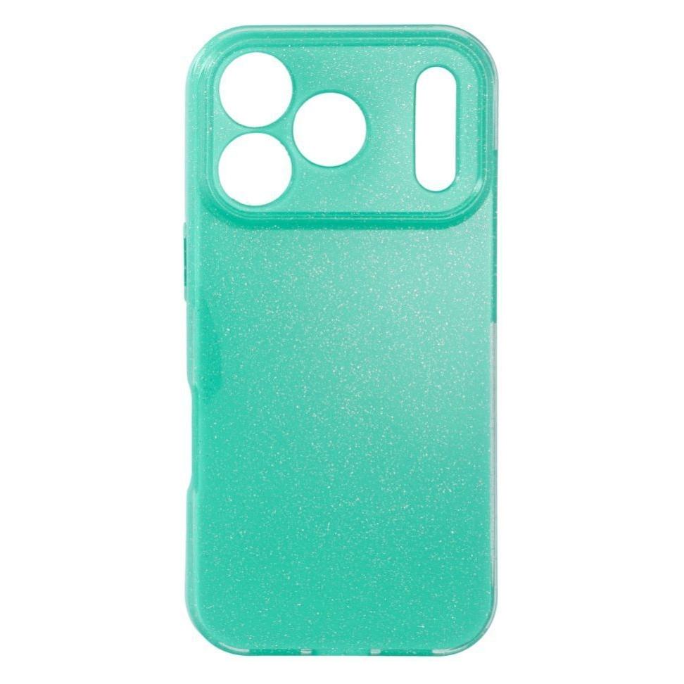 OEM Hülle mit Rückseite für iPhone 18 Pro / 17 Pro - Durchsichtige Hülle, 2 mm, Blink Mint (Apple iPhone 17 Pro, Apple iPhone 18 Pro) (76530441)