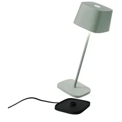 Zafferano Ofelia Pro Sage LED-Tischleuchte, wiederaufladbar und dimmbar - 2200-2700-3000K - 9h maximale Leistung