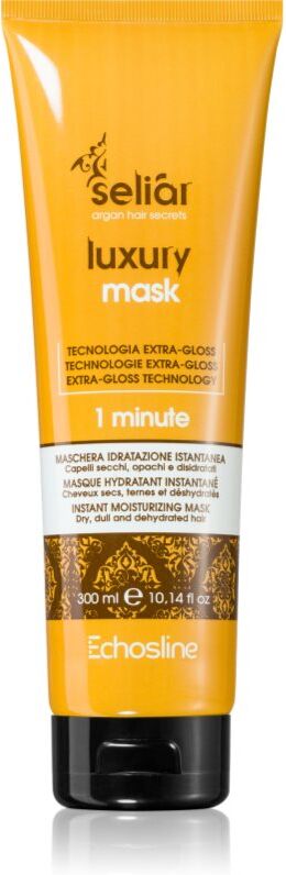 Echosline Seliár Luxury masque nourrissant pour des cheveux lisses et brillants 300 ml