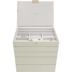 Stackers Schmuckkästchen classic fünfteilig hellbeige