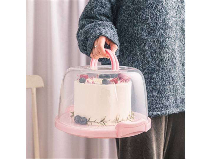 Boîte à gâteaux Portable, paquet de gâteaux, mallette de stockage des aliments, conteneur de conservation des aliments frais avec couvercle, boîte à gâteaux pour Toast, fournitures de cuisson