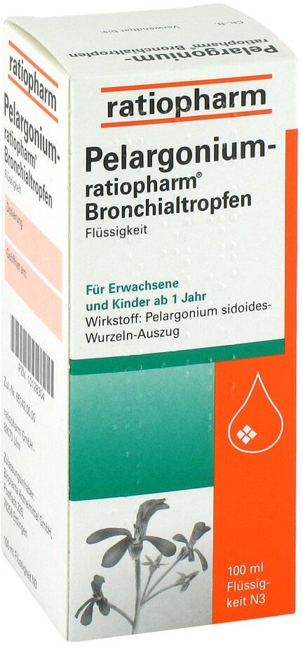 Pelargonium-ratiopharm Bronchialtropfen