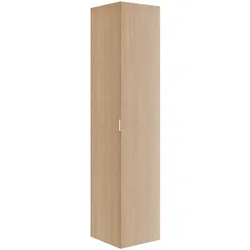 KEUCO EDITION 11 ART Hochschrank, 1-türig, Anschlag rechts, 400x1800x360mm, elektrik, 32554890401, Korpus/Front: Eiche Hell Furnier / Eiche Hell Furnier