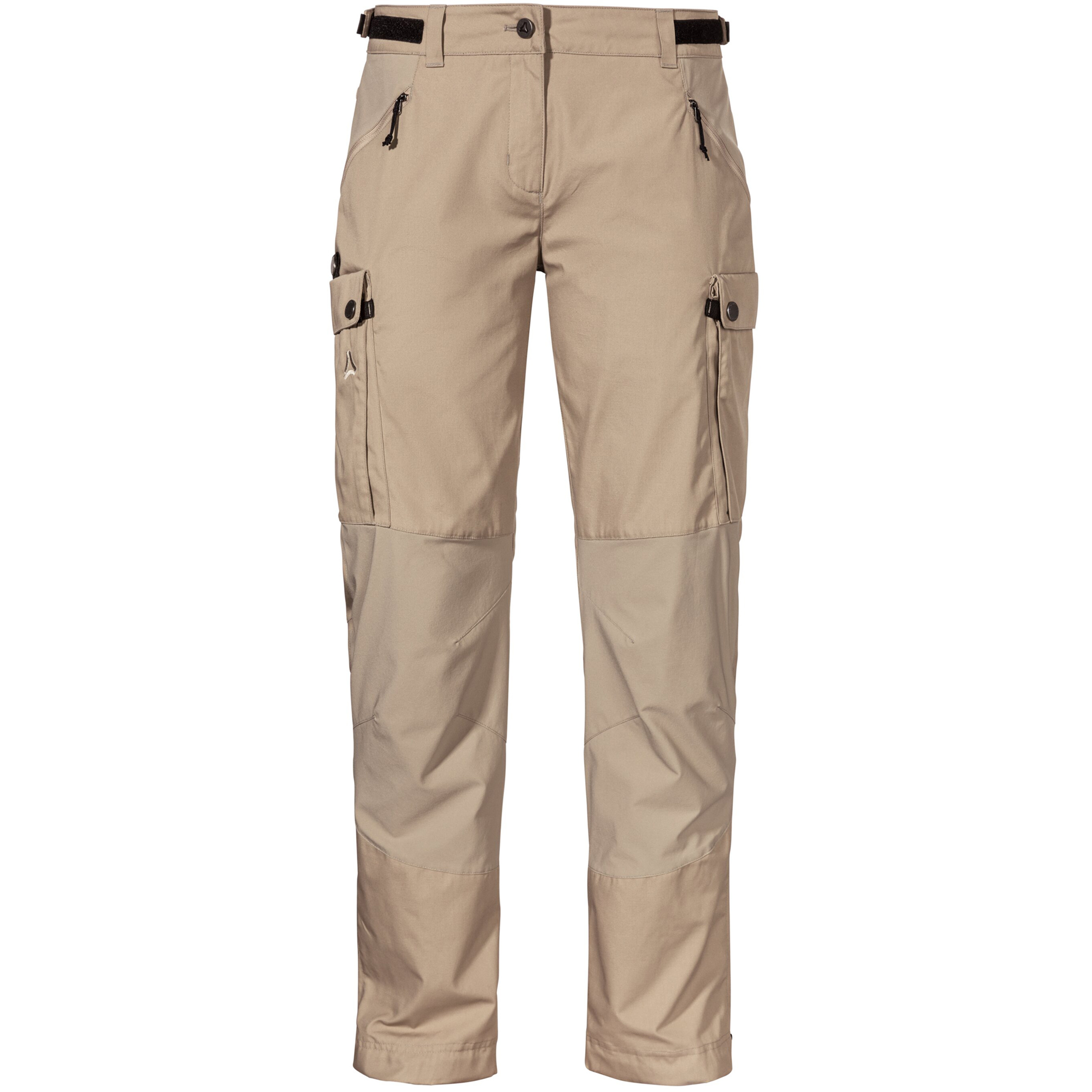 Schöffel Style Maghera Hose Damen Wanderhose beige Größe XXL Trekking Elastisch