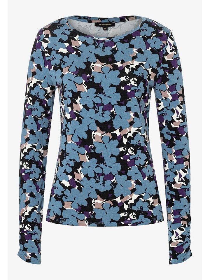 More & More Longsleeve in Blau - 38